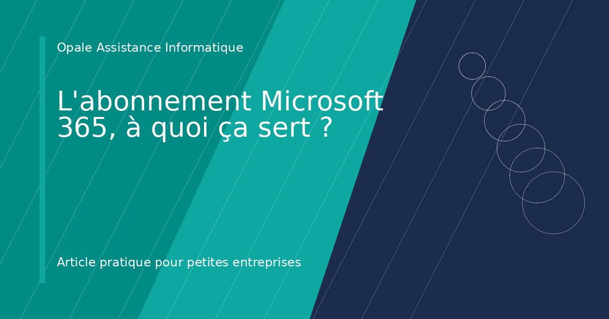 Illustration de l'article : L'abonnement Microsoft 365, à quoi ça sert ?