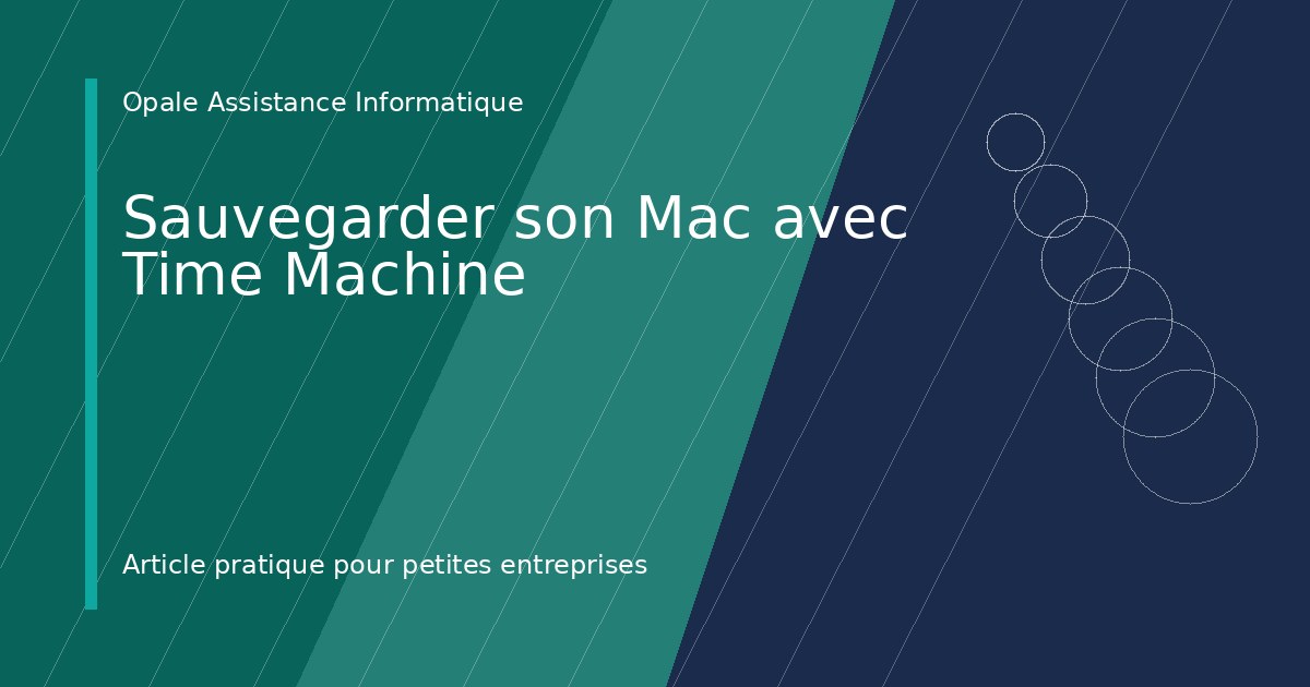 Illustration de l'article : Sauvegarder son Mac avec Time Machine