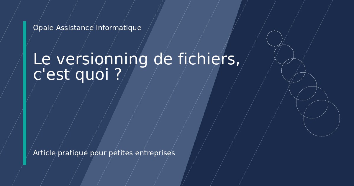 Illustration de l'article : Le versionning de fichiers, c'est quoi ?